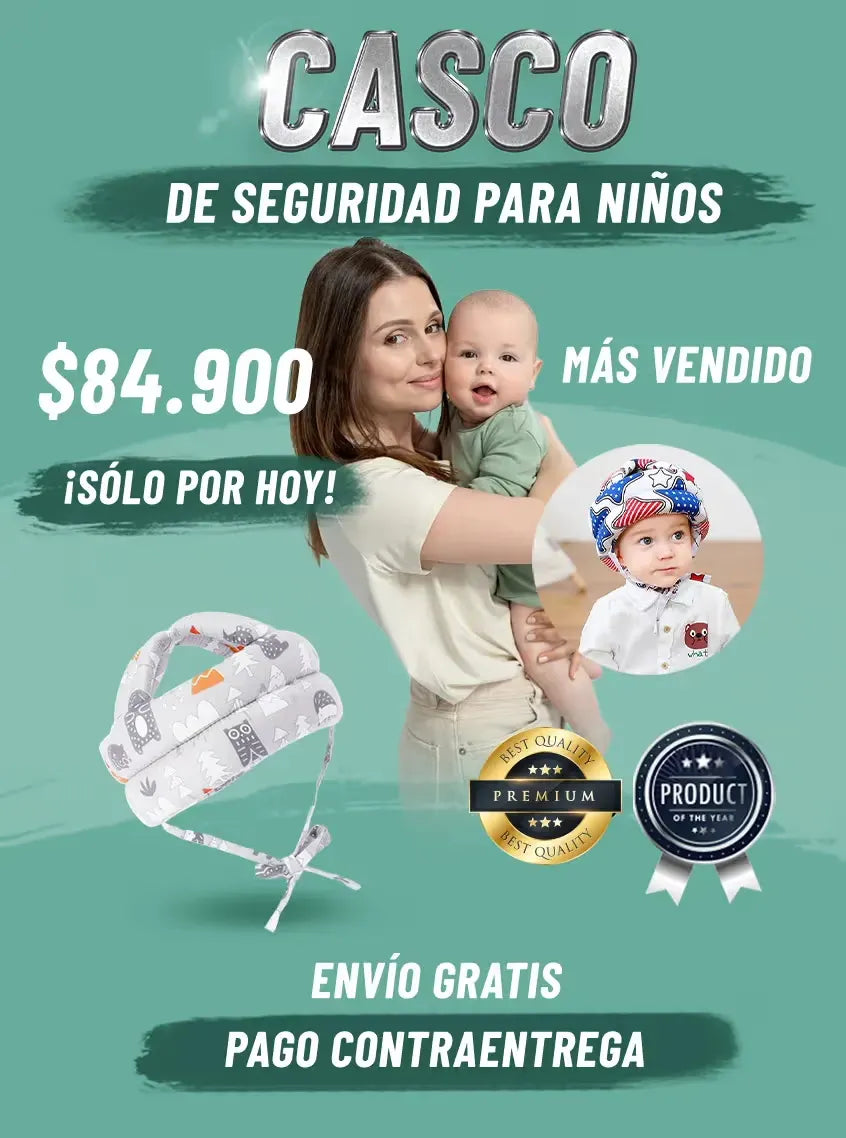 CASCO DE SEGURIDAD PARA NIÑOS - AL