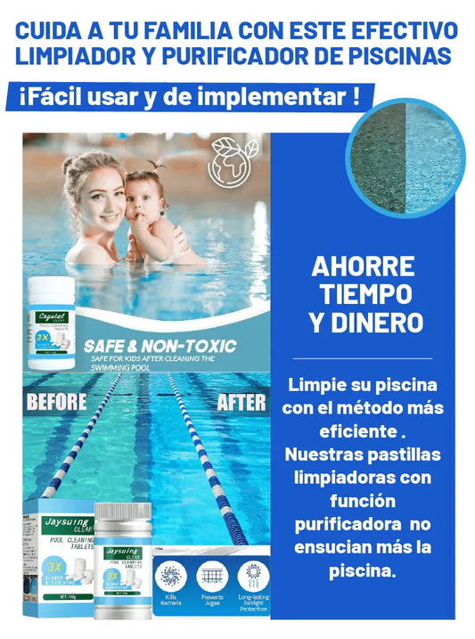 PASTILLAS PARA LIMPIAR PISCINA-AL