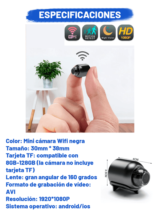 TIK MINI CAMARA HD