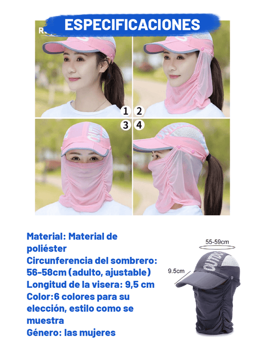 GORRA PROTECTORA SOLAR